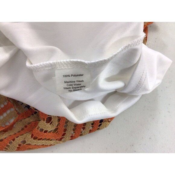 Carrie Allen Boho Dress Chevron Print Womens Medium - Picture 10 of 10